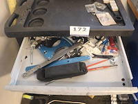 Verrijdbare gereedschapswagen var met inhoud - afbeelding 2 van  7