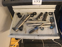 Verrijdbare gereedschapswagen var met inhoud - afbeelding 4 van  7