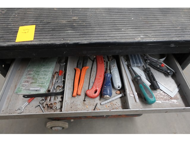 Verrijdbare gereedschapswagen - afbeelding 5 van  10