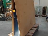 Verrijdbare glasbok - afbeelding 2 van  2