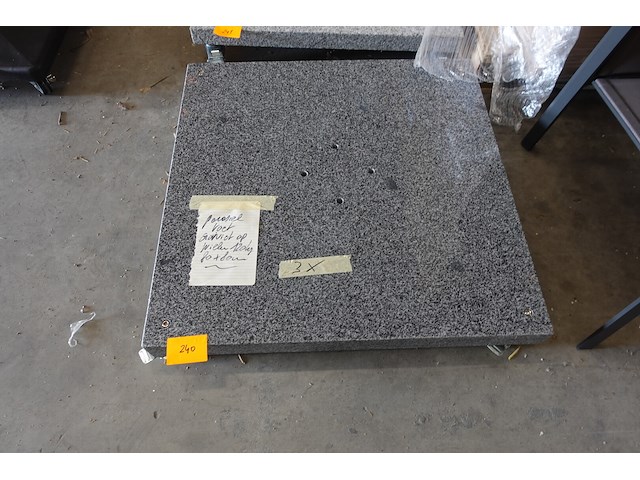 Verrijdbare graniet parasolvoet - afbeelding 1 van  3