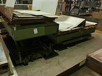 Verrijdbare heftafel (2x) - afbeelding 1 van  7