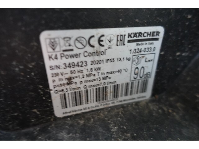 Verrijdbare hogedrukreiniger karcher - afbeelding 5 van  5