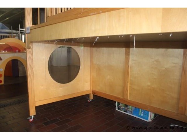 Verrijdbare houten park - afbeelding 3 van  3