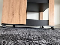 Verrijdbare houten serveerwagen - afbeelding 4 van  5