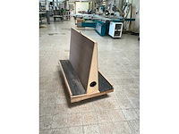 Verrijdbare houten stapel/platenbok - afbeelding 3 van  4
