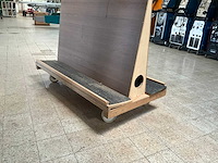 Verrijdbare houten stapel/platenbok - afbeelding 4 van  4