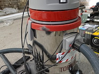 Verrijdbare industriële stofzuiger topper