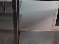 Verrijdbare inox afruimkar - afbeelding 3 van  3