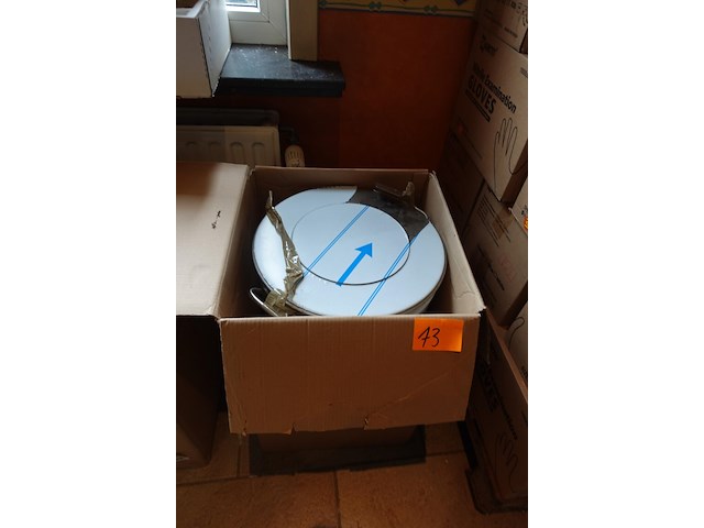 Verrijdbare inox afvalemmer - afbeelding 1 van  2