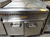 Verrijdbare inox bakplaat mas-baga - afbeelding 2 van  4