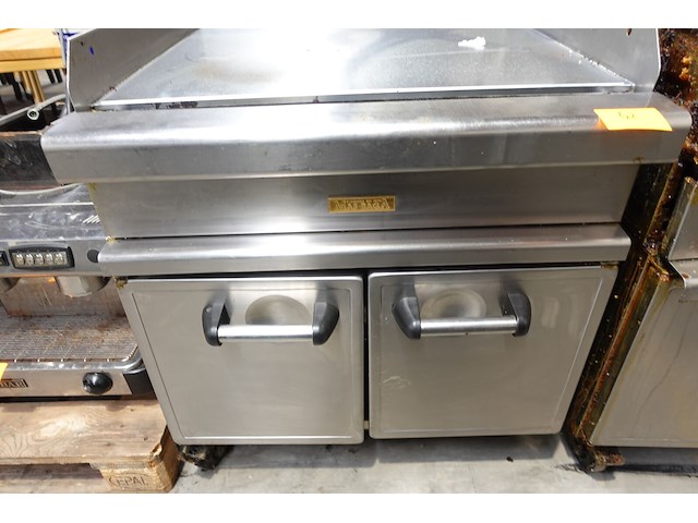 Verrijdbare inox bakplaat mas-baga - afbeelding 2 van  4