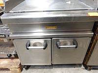 Verrijdbare inox bakplaat mas-baga - afbeelding 2 van  4