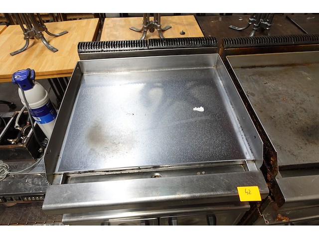 Verrijdbare inox bakplaat mas-baga - afbeelding 3 van  4