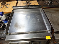 Verrijdbare inox bakplaat mas-baga - afbeelding 3 van  4