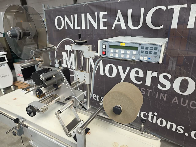 Verrijdbare inox etiketteermachine mr mr 5212 - afbeelding 12 van  17