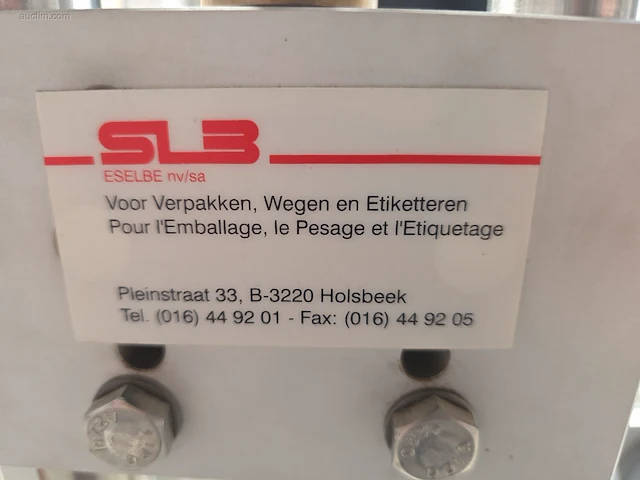 Verrijdbare inox etiketteermachine mr mr 5212 - afbeelding 13 van  17