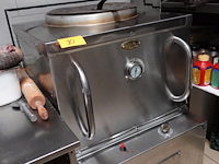 Verrijdbare inox gas-tandoori oven puri - afbeelding 2 van  8