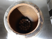 Verrijdbare inox gas-tandoori oven puri - afbeelding 4 van  8