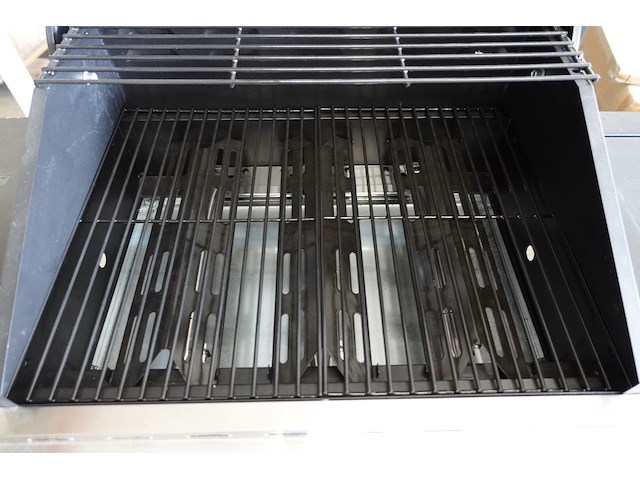 Verrijdbare inox gasbbq - afbeelding 5 van  9