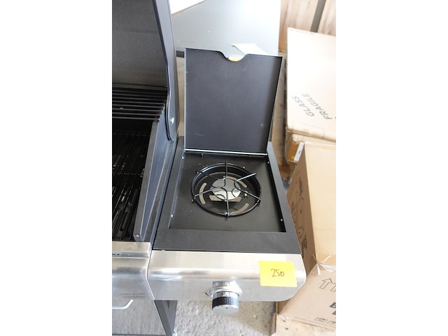 Verrijdbare inox gasbbq - afbeelding 6 van  9