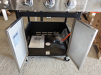 Verrijdbare inox gasbbq - afbeelding 8 van  9