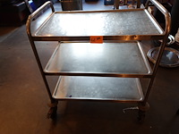 Verrijdbare inox kar - afbeelding 3 van  3