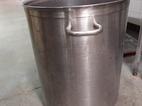 Verrijdbare inox kar - afbeelding 2 van  4