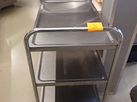 Verrijdbare inox kar - afbeelding 4 van  4
