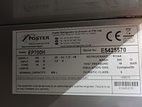 Verrijdbare inox koelkast foster - afbeelding 6 van  9
