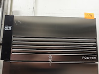 Verrijdbare inox koelkast foster - afbeelding 8 van  9