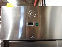 Verrijdbare inox koelkast - afbeelding 3 van  6