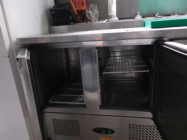 Verrijdbare inox koeltoog tefcold - afbeelding 4 van  6