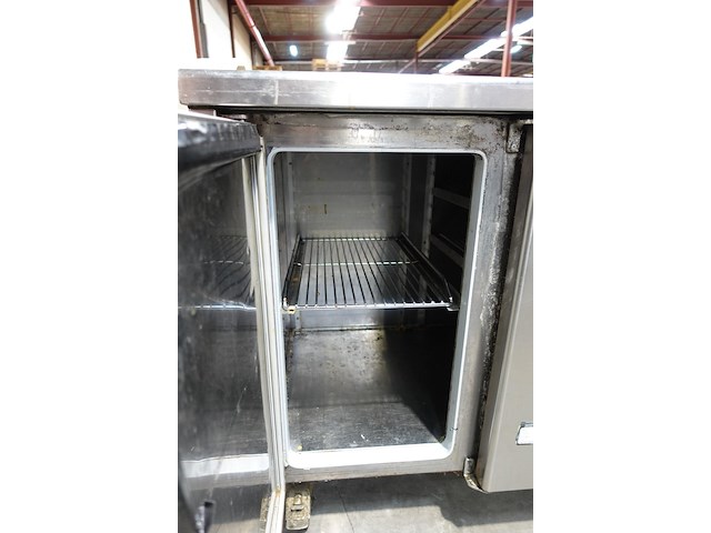 Verrijdbare inox koeltoog - afbeelding 3 van  5
