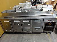 Verrijdbare inox koeltoog - afbeelding 1 van  4