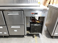 Verrijdbare inox koeltoog - afbeelding 2 van  4