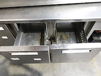 Verrijdbare inox koeltoog - afbeelding 3 van  4