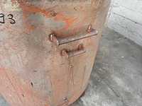 Verrijdbare inox opslagtank nn - afbeelding 3 van  6
