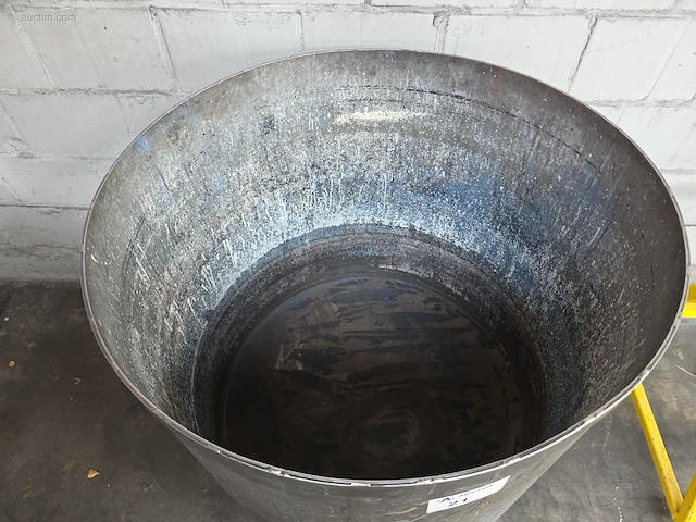 Verrijdbare inox opslagtank nn - afbeelding 3 van  3