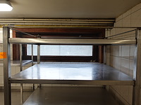 Verrijdbare inox rek - afbeelding 3 van  6