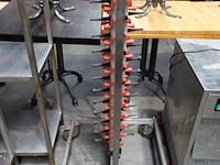 Verrijdbare inox rek - afbeelding 3 van  4