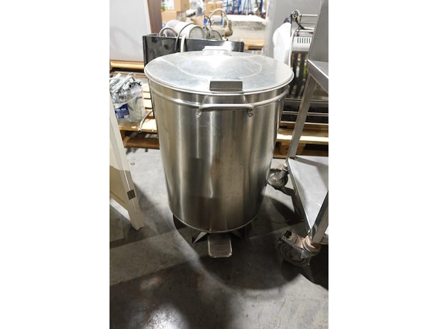 Verrijdbare inox tafel - afbeelding 3 van  5