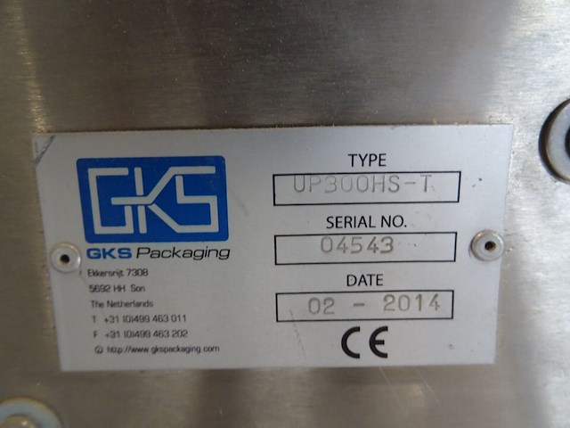 Verrijdbare inox verpakkingsmachine gks unipack + inox afweger intropack - afbeelding 6 van  24