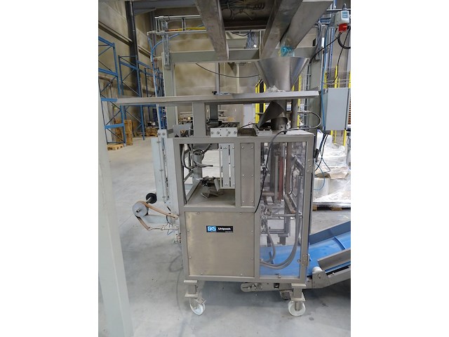 Verrijdbare inox verpakkingsmachine gks unipack + inox afweger intropack - afbeelding 7 van  24