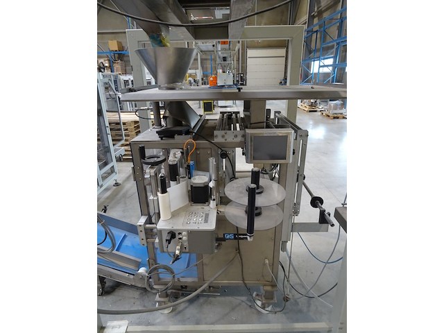 Verrijdbare inox verpakkingsmachine gks unipack + inox afweger intropack - afbeelding 12 van  24