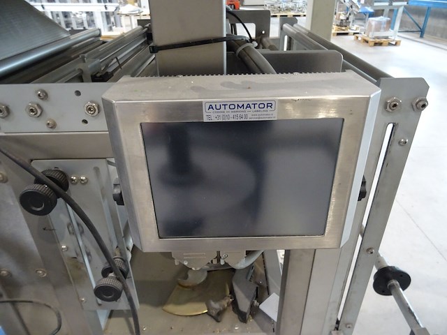 Verrijdbare inox verpakkingsmachine gks unipack + inox afweger intropack - afbeelding 19 van  24