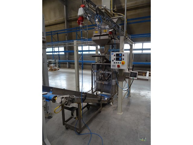 Verrijdbare inox verpakkingsmachine gks unipack + inox afweger intropack - afbeelding 20 van  24