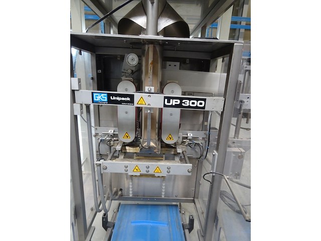 Verrijdbare inox verpakkingsmachine gks unipack + inox afweger intropack - afbeelding 23 van  24