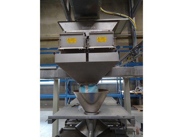 Verrijdbare inox verpakkingsmachine gks unipack + inox afweger intropack - afbeelding 24 van  24