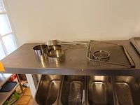 Verrijdbare inox werktafel - afbeelding 8 van  8